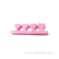 High Good Quality Heart Shape Nail Polish Fingers Toe Separators for Nail Manicure